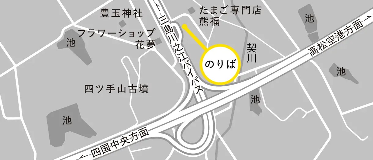 三島川之江IC上りバス停